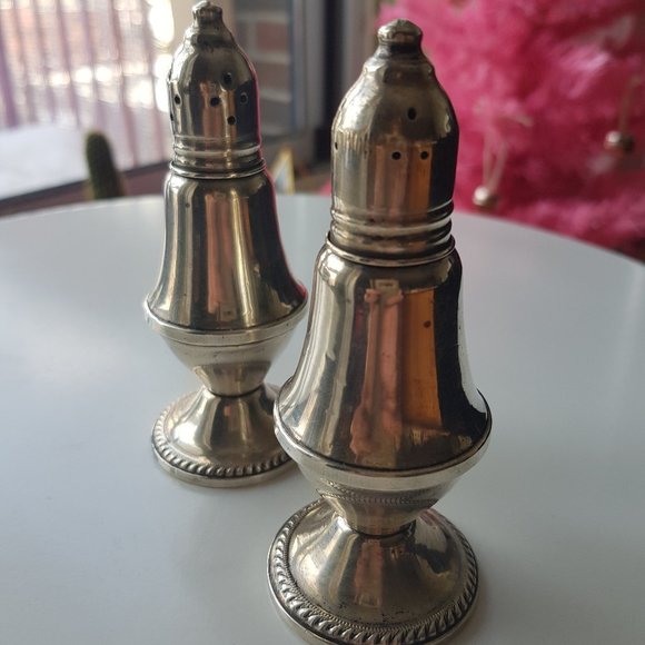 DUCHIN CREATIONS weighted 925 Salt & Pepper Shakers - stamped - Picture 8 of 8